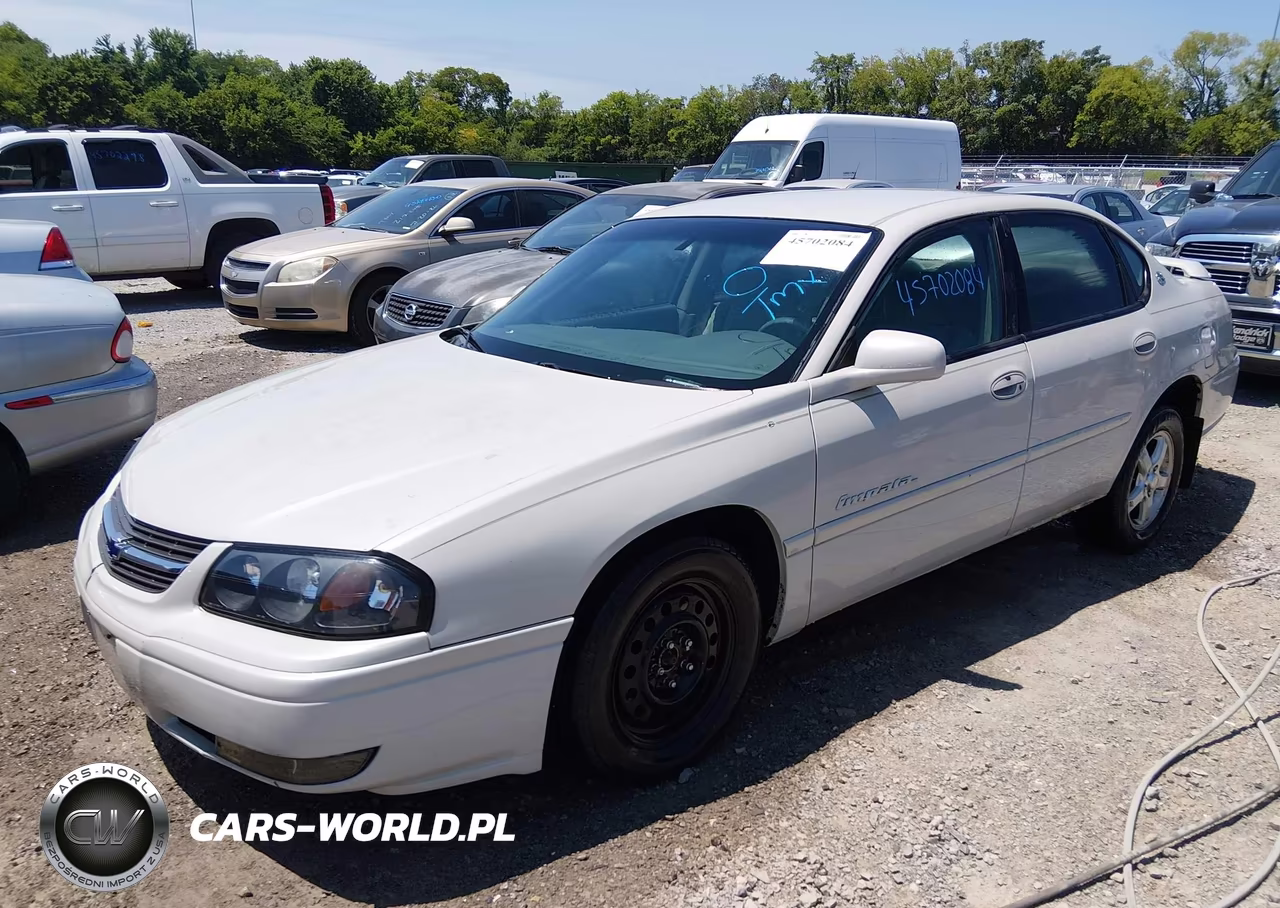 2004 Chevrolet Impala Ls VIN:2G1WH52K349333103 - 2