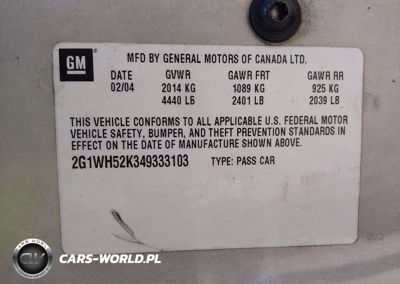 2004 Chevrolet Impala Ls VIN:2G1WH52K349333103 - 9