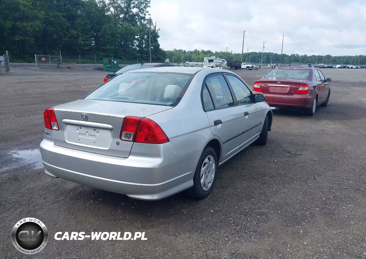 2004 Honda Civic Vp VIN:2HGES16384H600825 - 4