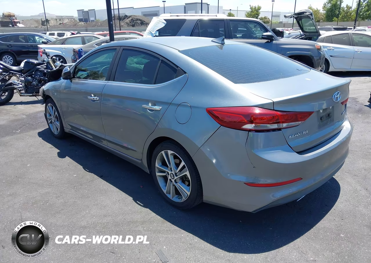 2017 Hyundai Elantra Limited VIN:KMHD84LF1HU268072 - 3