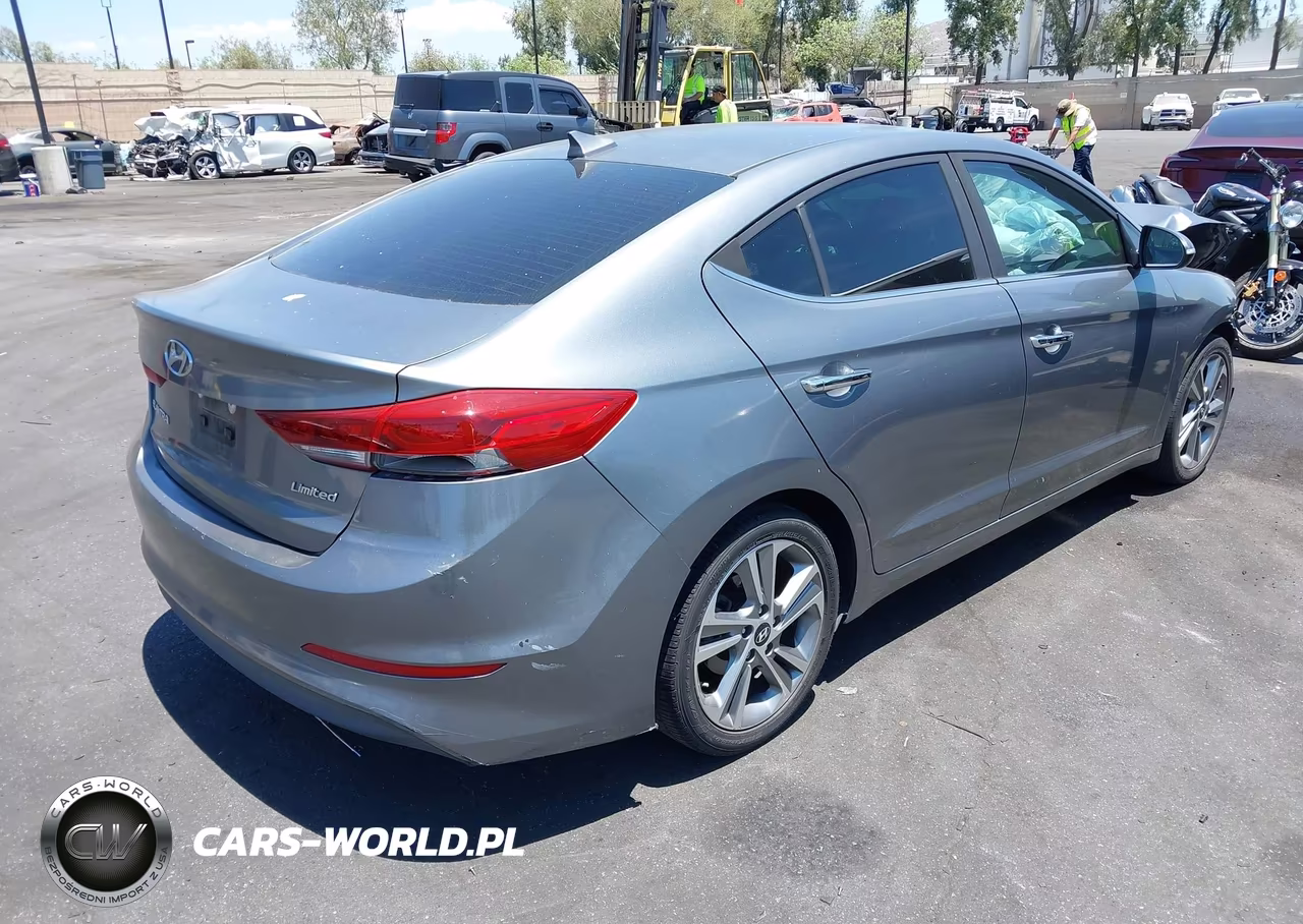 2017 Hyundai Elantra Limited VIN:KMHD84LF1HU268072 - 4