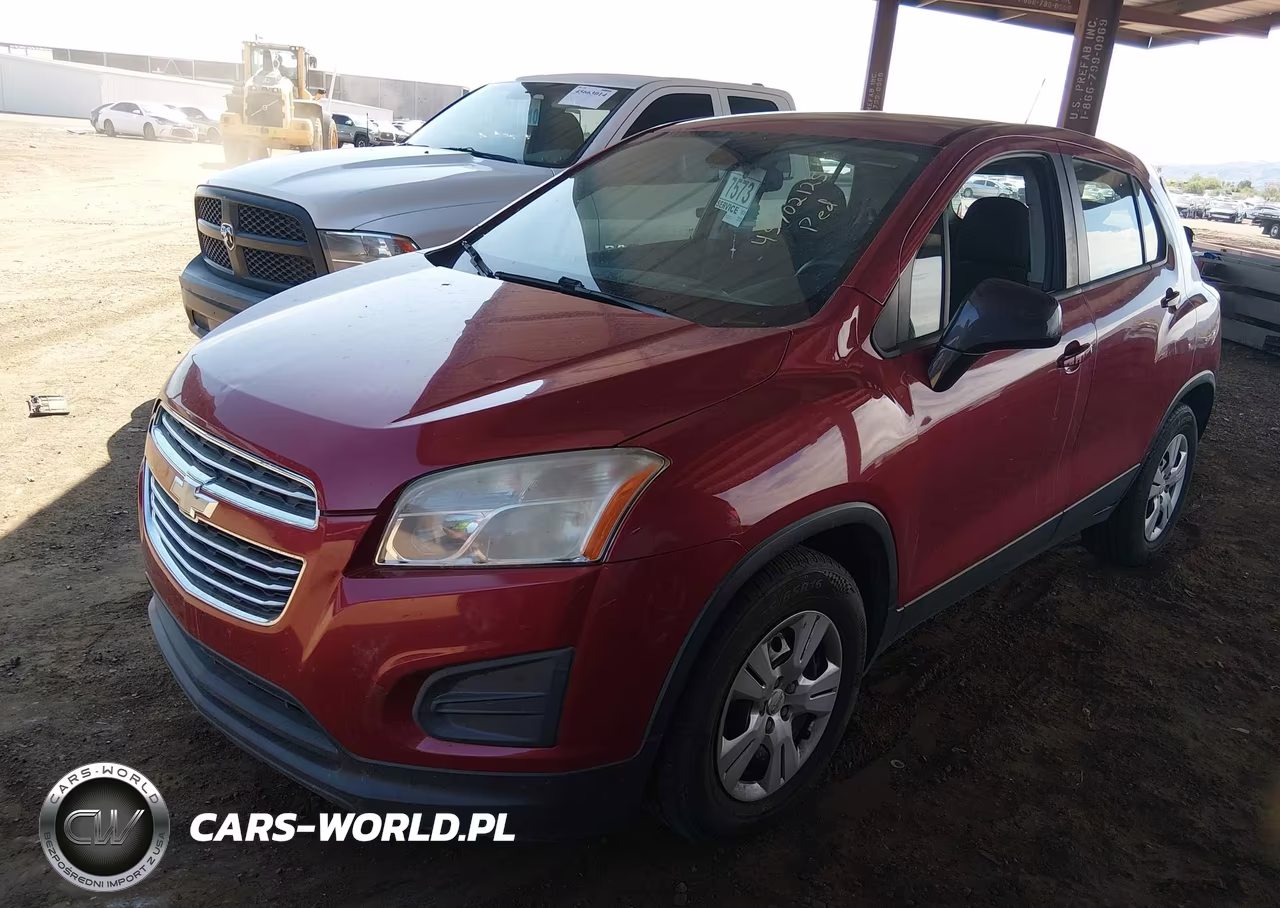 2015 Chevrolet Trax 1Ls VIN:KL7CJKSB9FB212247 - 2