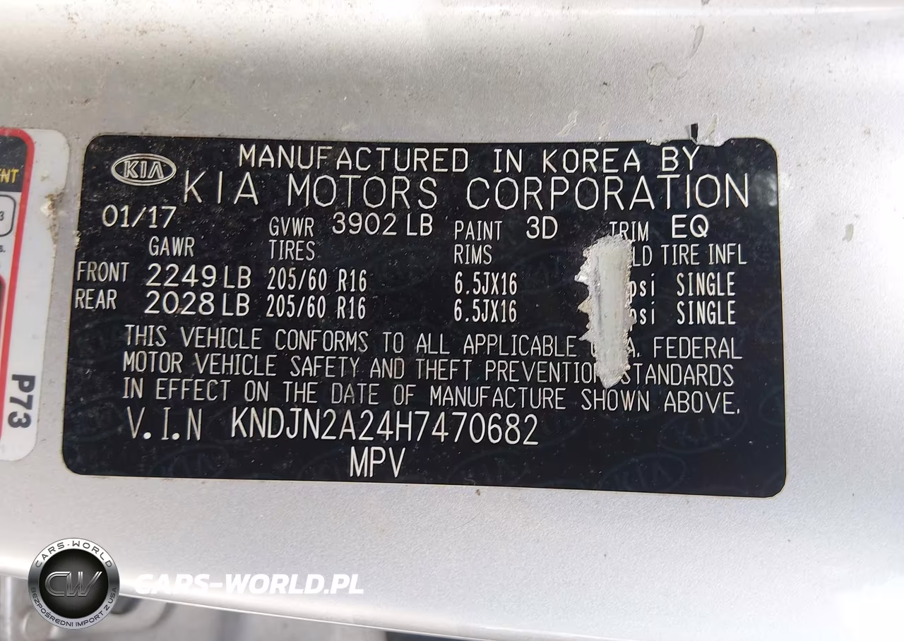 2017 Kia Soul VIN:KNDJN2A24H7470682 - 9