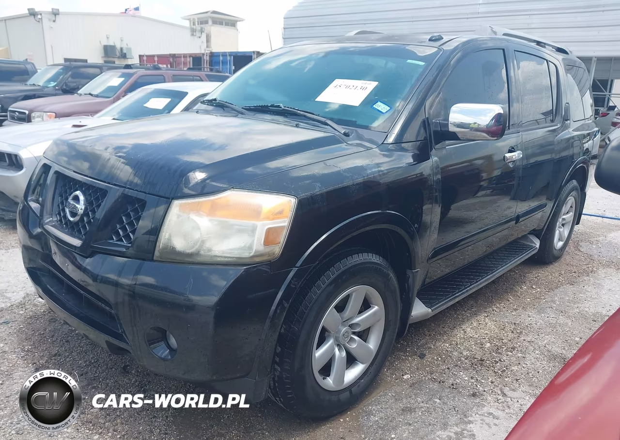 2011 Nissan Armada Sv VIN:5N1BA0ND8BN615155 - 2