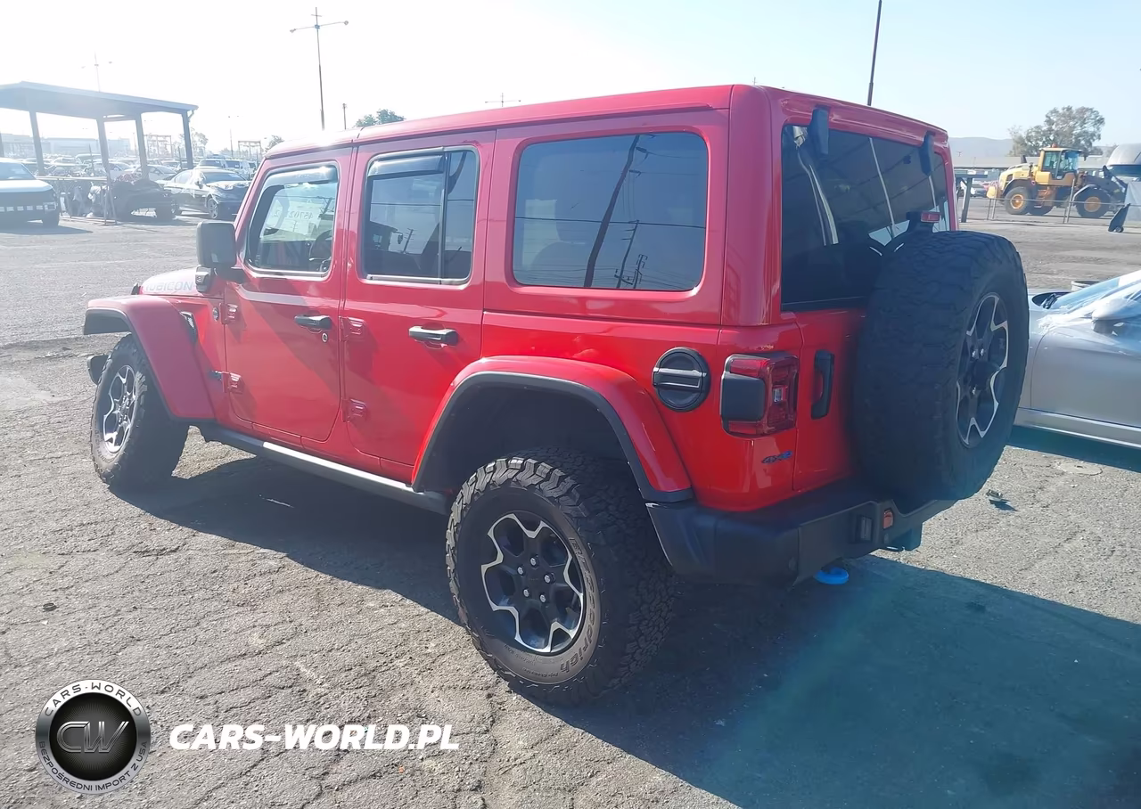 2021 Jeep Wrangler 4Xe Unlimited Rubicon 4X4 VIN:1C4JJXR65MW701444 - 3
