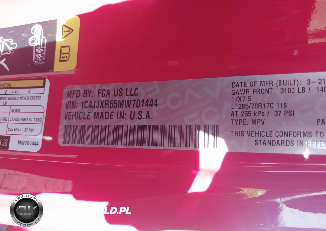2021 Jeep Wrangler 4Xe Unlimited Rubicon 4X4 VIN:1C4JJXR65MW701444 - 9