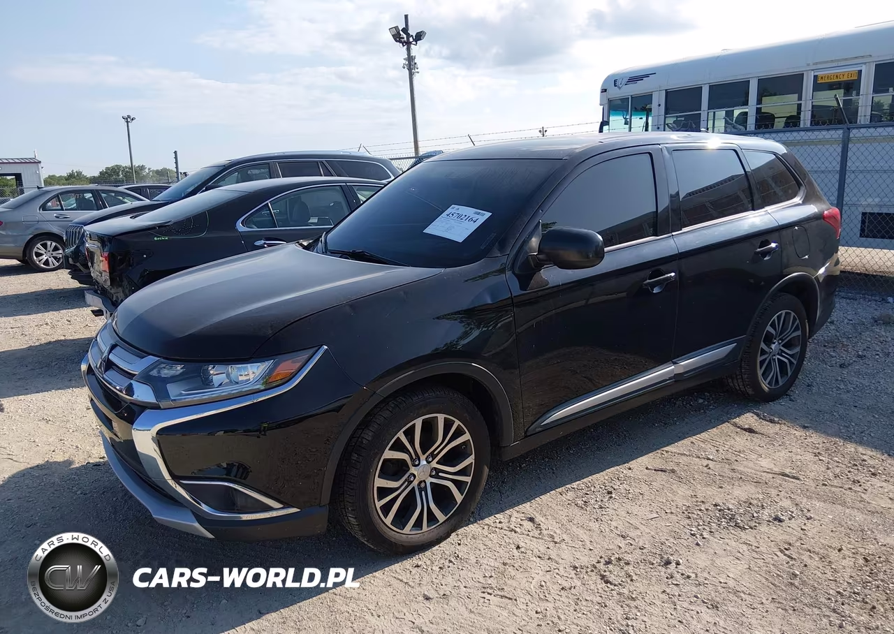 2016 Mitsubishi Outlander Es VIN:JA4AZ3A37GZ033713 - 2