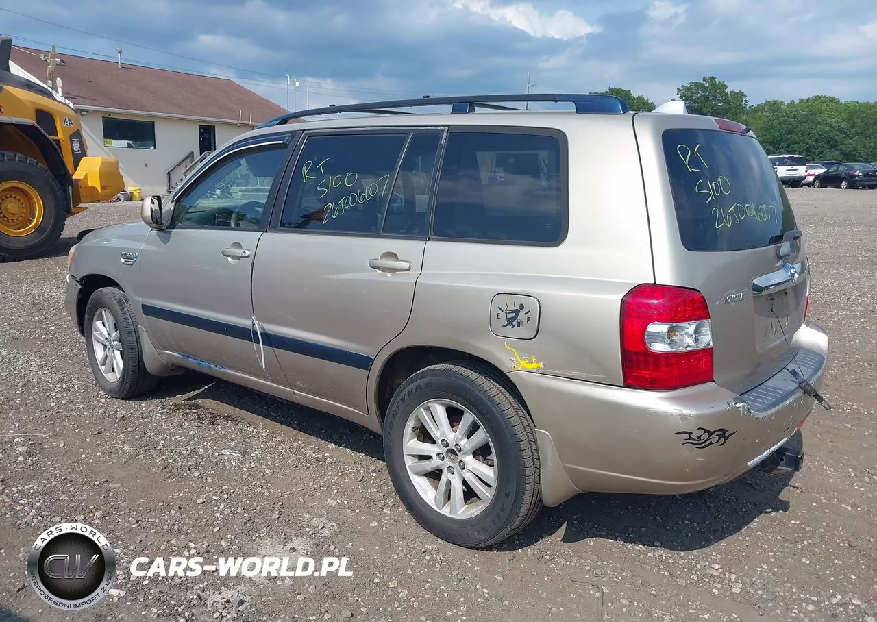 2007 Toyota Highlander Hybrid V6 VIN:JTEDW21A770020187 - 3