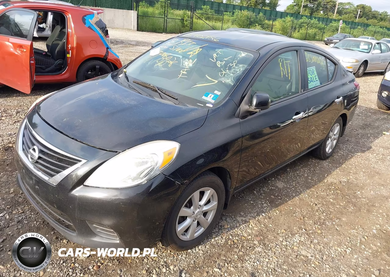 2014 Nissan Versa 1.6 Sv VIN:3N1CN7AP2EL832844 - 2