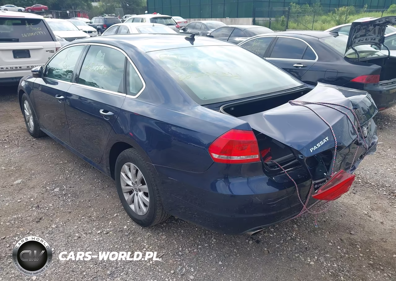 2012 Volkswagen Passat 2.5L Se VIN:1VWBH7A32CC068724 - 3