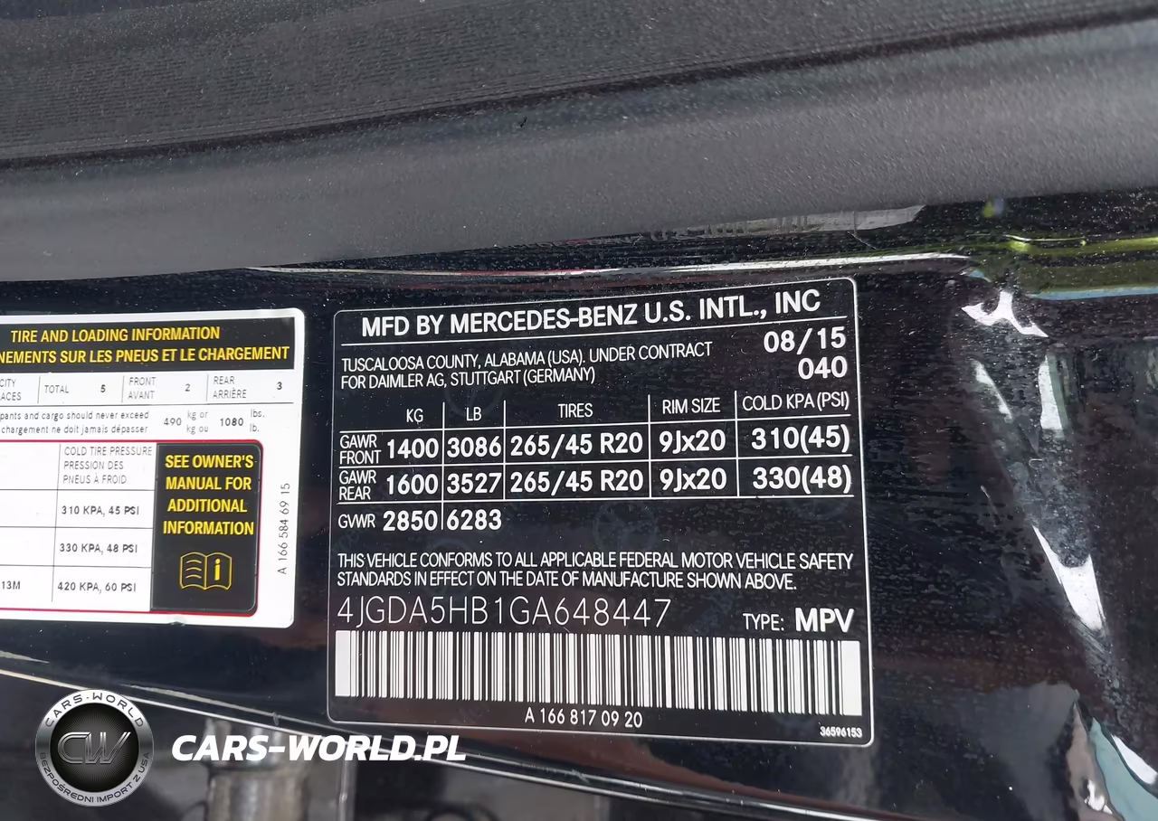 2016 Mercedes-Benz Gle 350 4Matic VIN:4JGDA5HB1GA648447 - 9