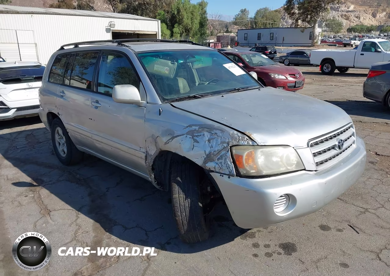 2002 Toyota Highlander VIN:JTEGD21A420028243 - 1