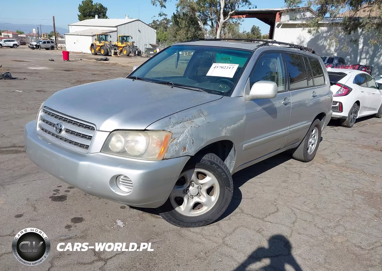 2002 Toyota Highlander VIN:JTEGD21A420028243 - 2