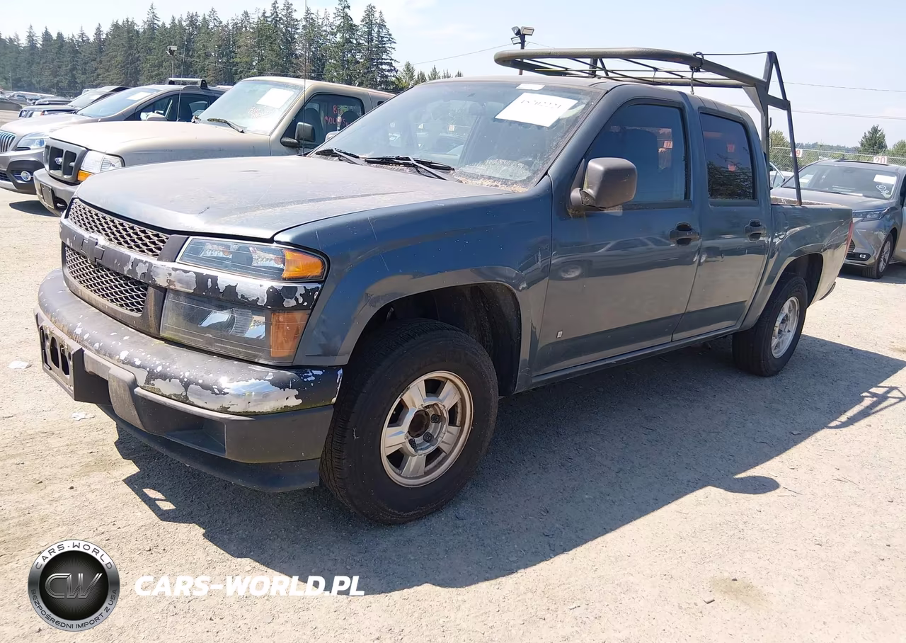 2007 Chevrolet Colorado Lt VIN:1GCCS13E778144662 - 2