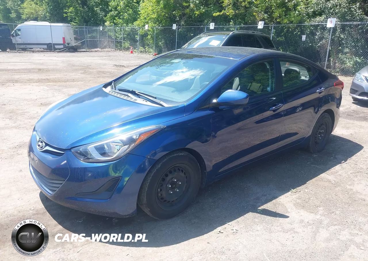 2016 Hyundai Elantra Se VIN:5NPDH4AE3GH766247 - 2