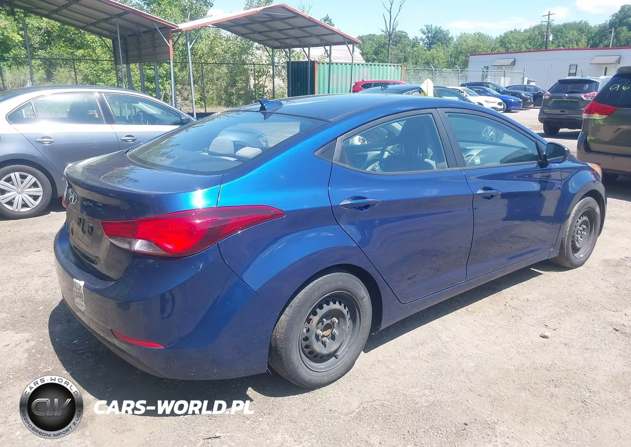 2016 Hyundai Elantra Se VIN:5NPDH4AE3GH766247 - 4