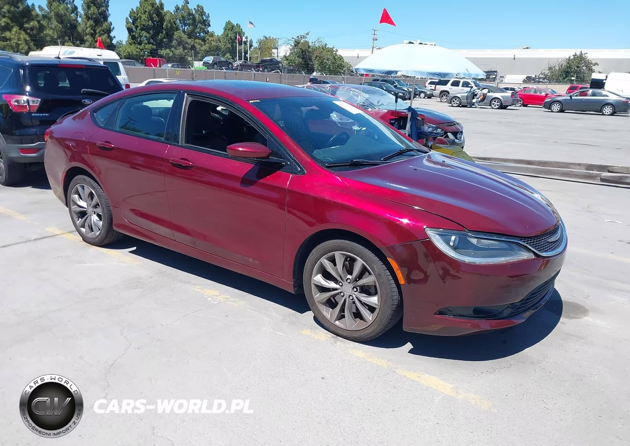 2015 Chrysler 200 S VIN:1C3CCCBGXFN526183 - 1