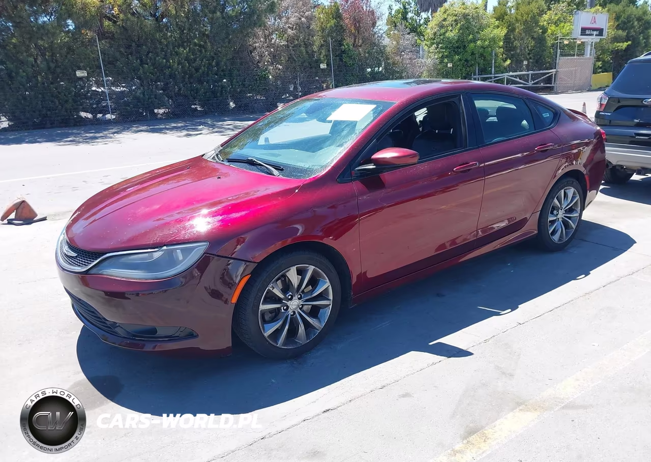 2015 Chrysler 200 S VIN:1C3CCCBGXFN526183 - 2