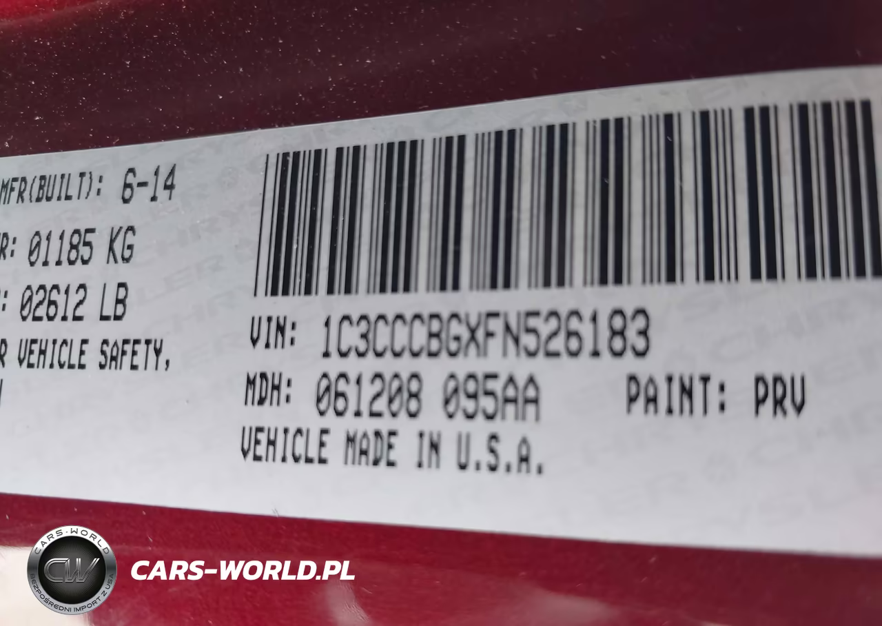 2015 Chrysler 200 S VIN:1C3CCCBGXFN526183 - 9