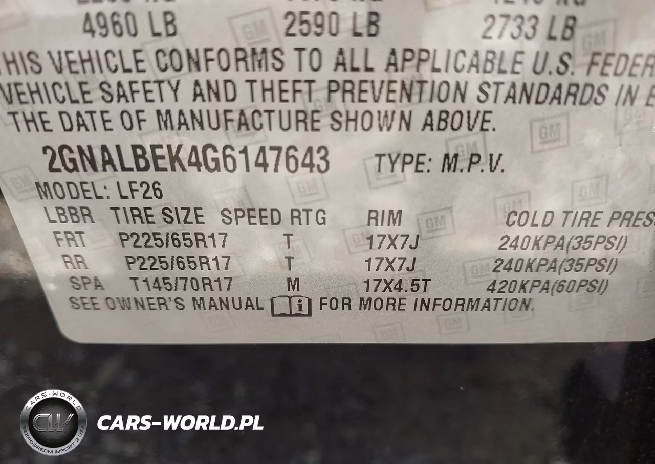 2016 Chevrolet Equinox Ls VIN:2GNALBEK4G6147643 - 9