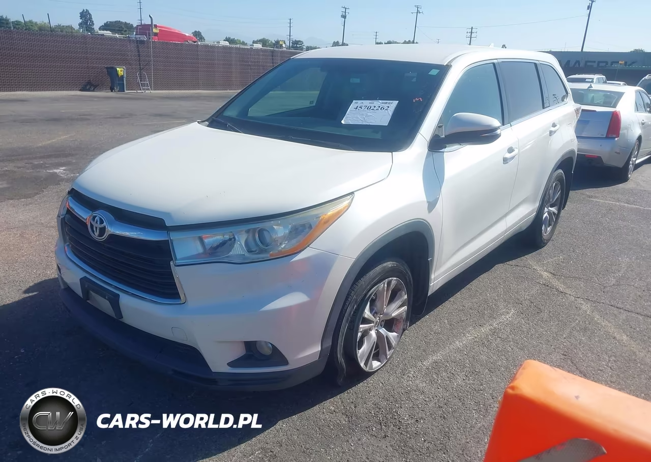 2014 Toyota Highlander Le Plus V6 VIN:5TDBKRFH9ES067964 - 2