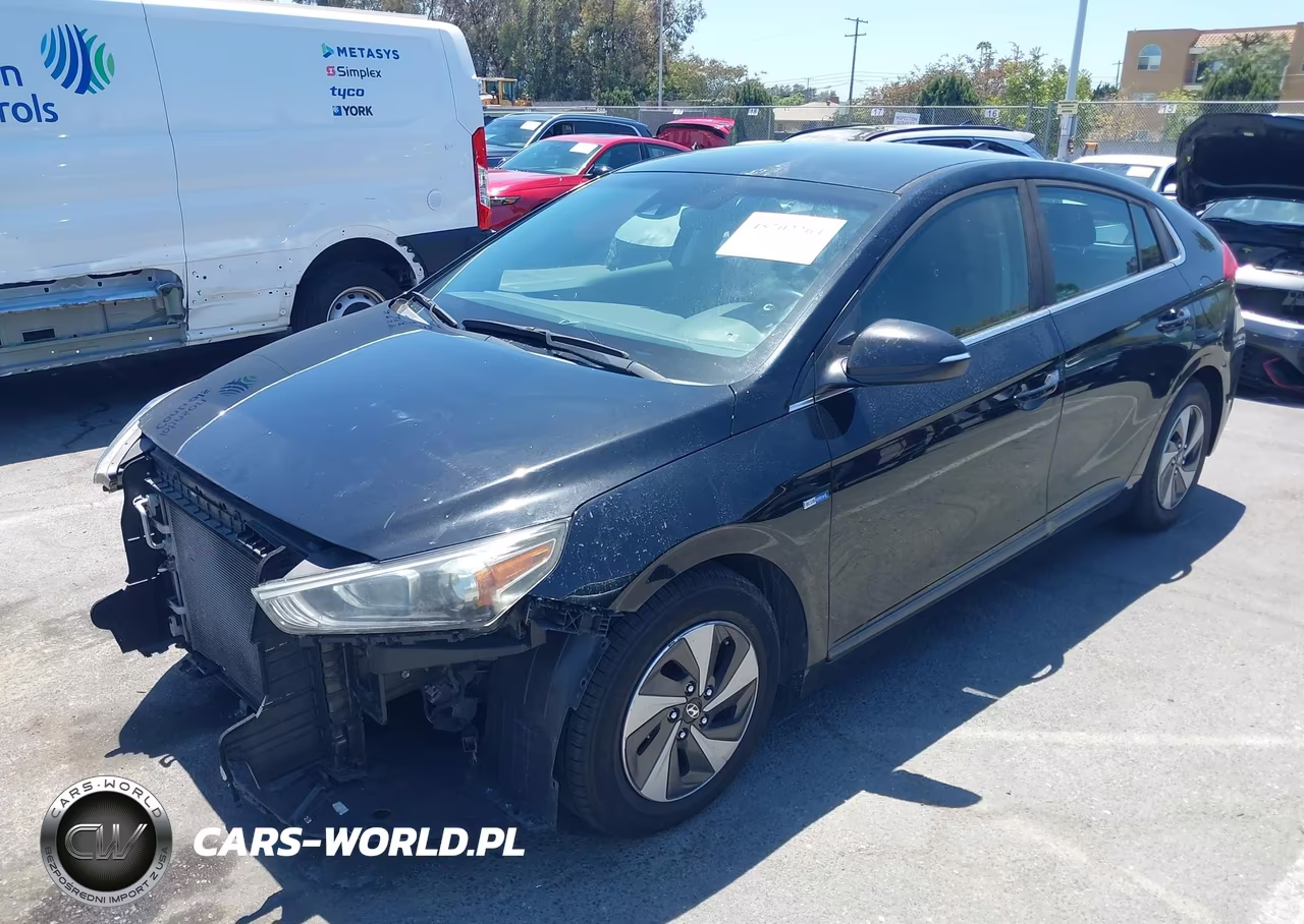 2018 Hyundai Ioniq Hybrid Sel VIN:KMHC75LC3JU091203 - 2