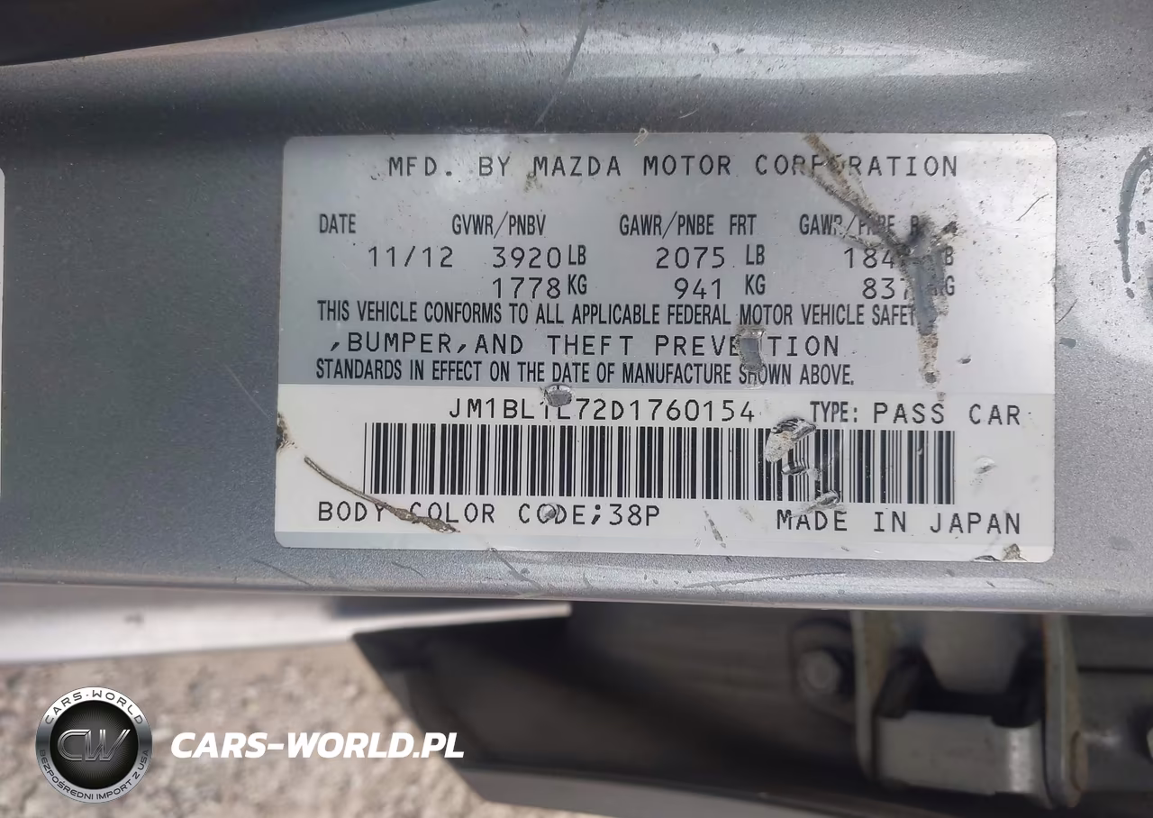 2013 Mazda Mazda3 VIN:JM1BL1L72D1760154 - 9