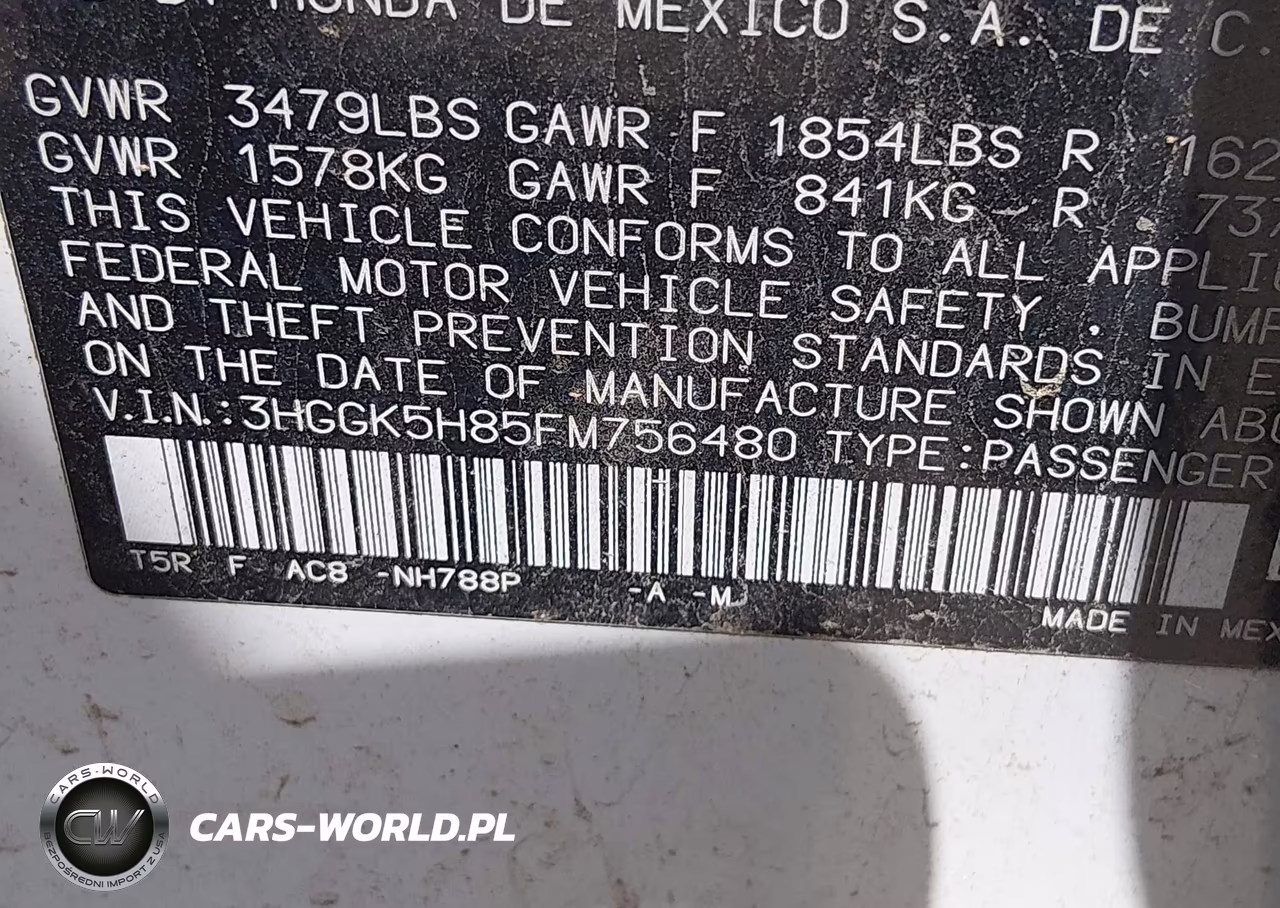 2015 Honda Fit Ex VIN:3HGGK5H85FM756480 - 9