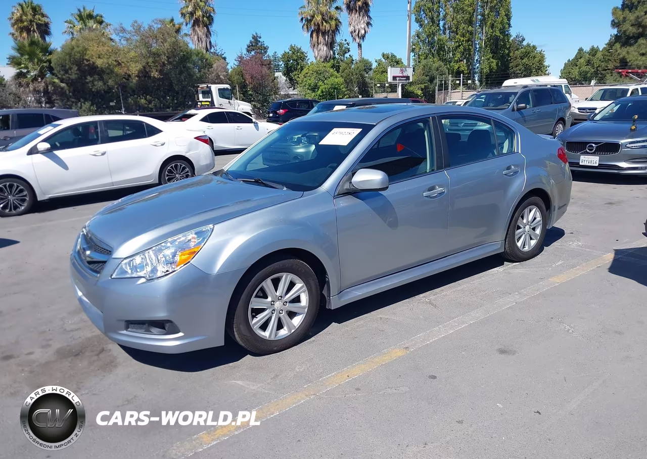 2012 Subaru Legacy 2.5I Premium VIN:4S3BMBG68C3034046 - 2