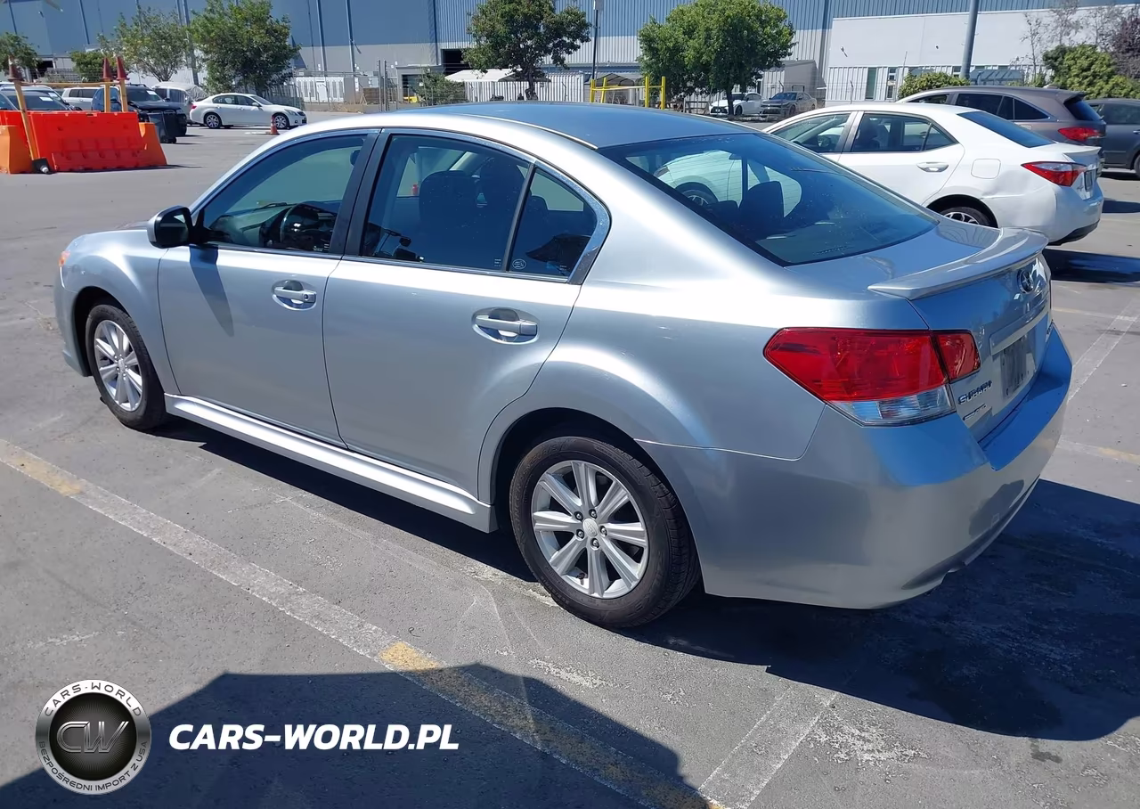 2012 Subaru Legacy 2.5I Premium VIN:4S3BMBG68C3034046 - 3