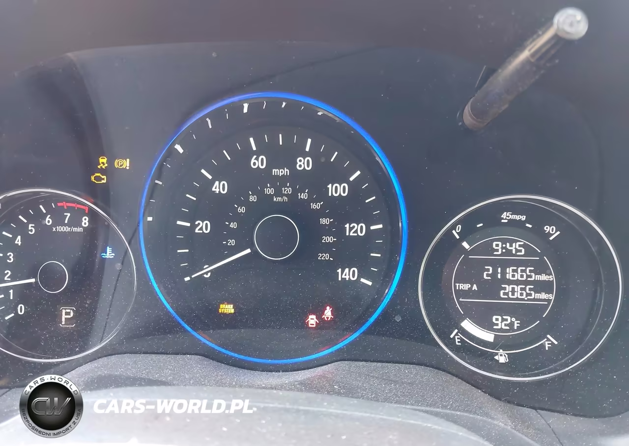 2017 Honda Hr-V Lx VIN:3CZRU6H36HG705464 - 7