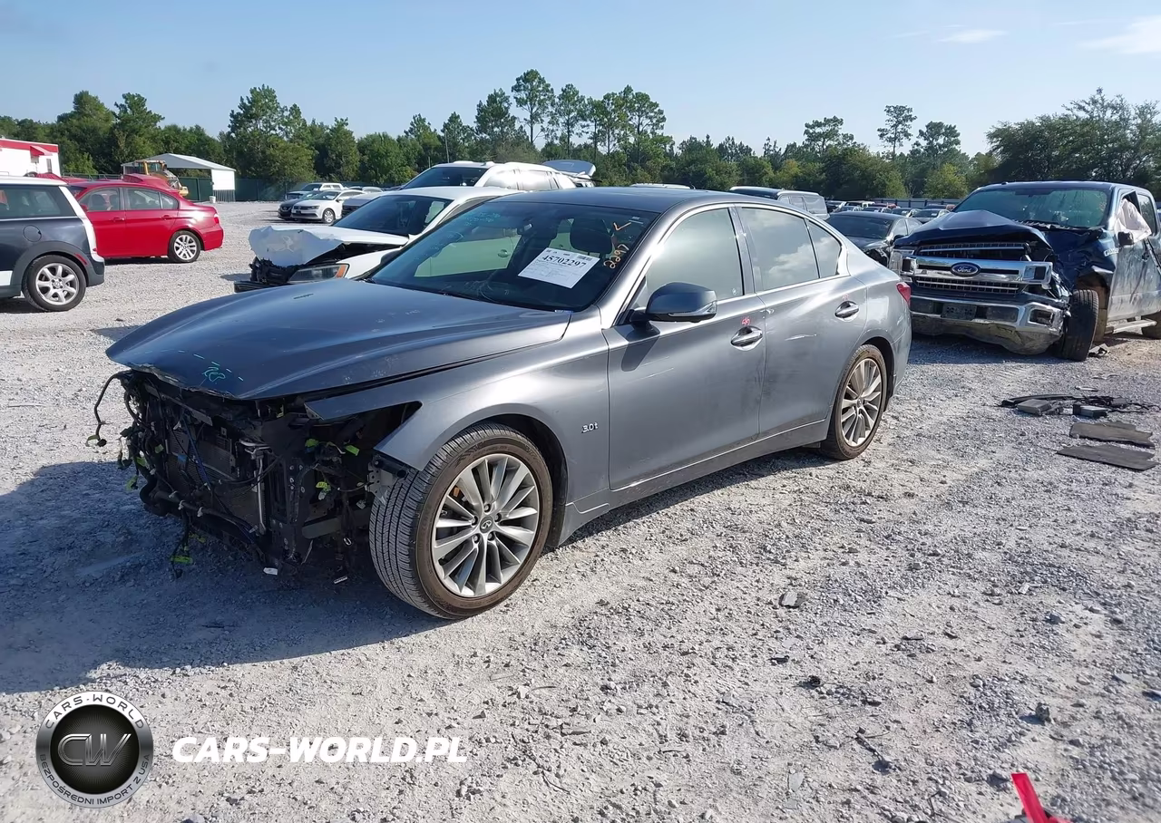 2018 Infiniti Q50 3.0T Luxe VIN:JN1EV7AP1JM360564 - 2