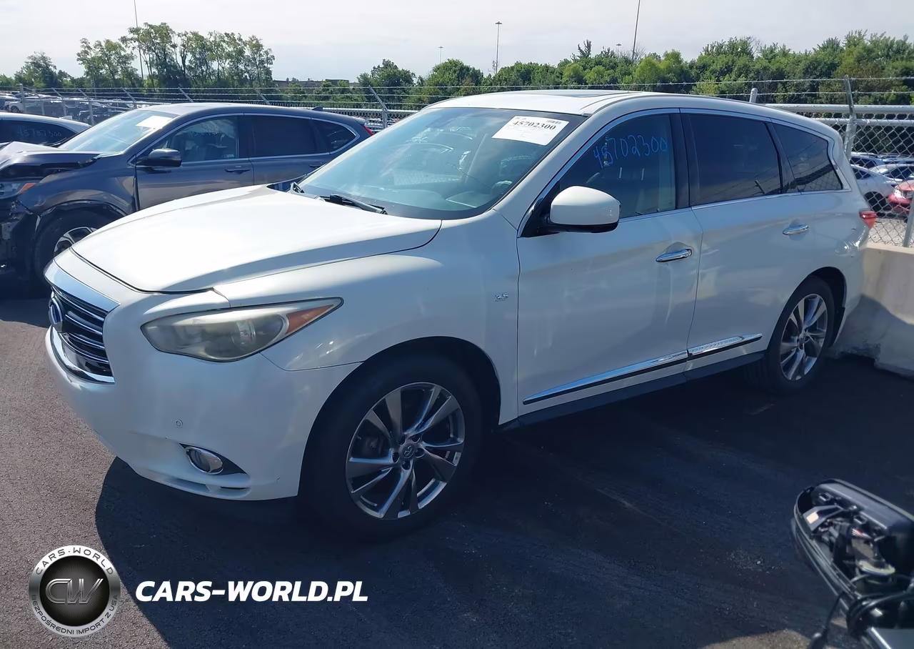 2014 Infiniti Qx60 VIN:5N1AL0MM0EC500783 - 2