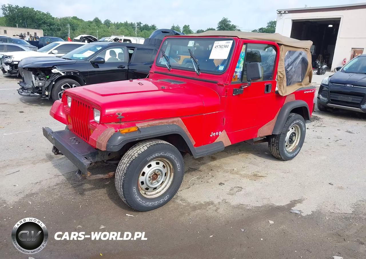 1995 Jeep Wrangler - Yj S-Rio Grande VIN:1J4FY19P9SP300777 - 2