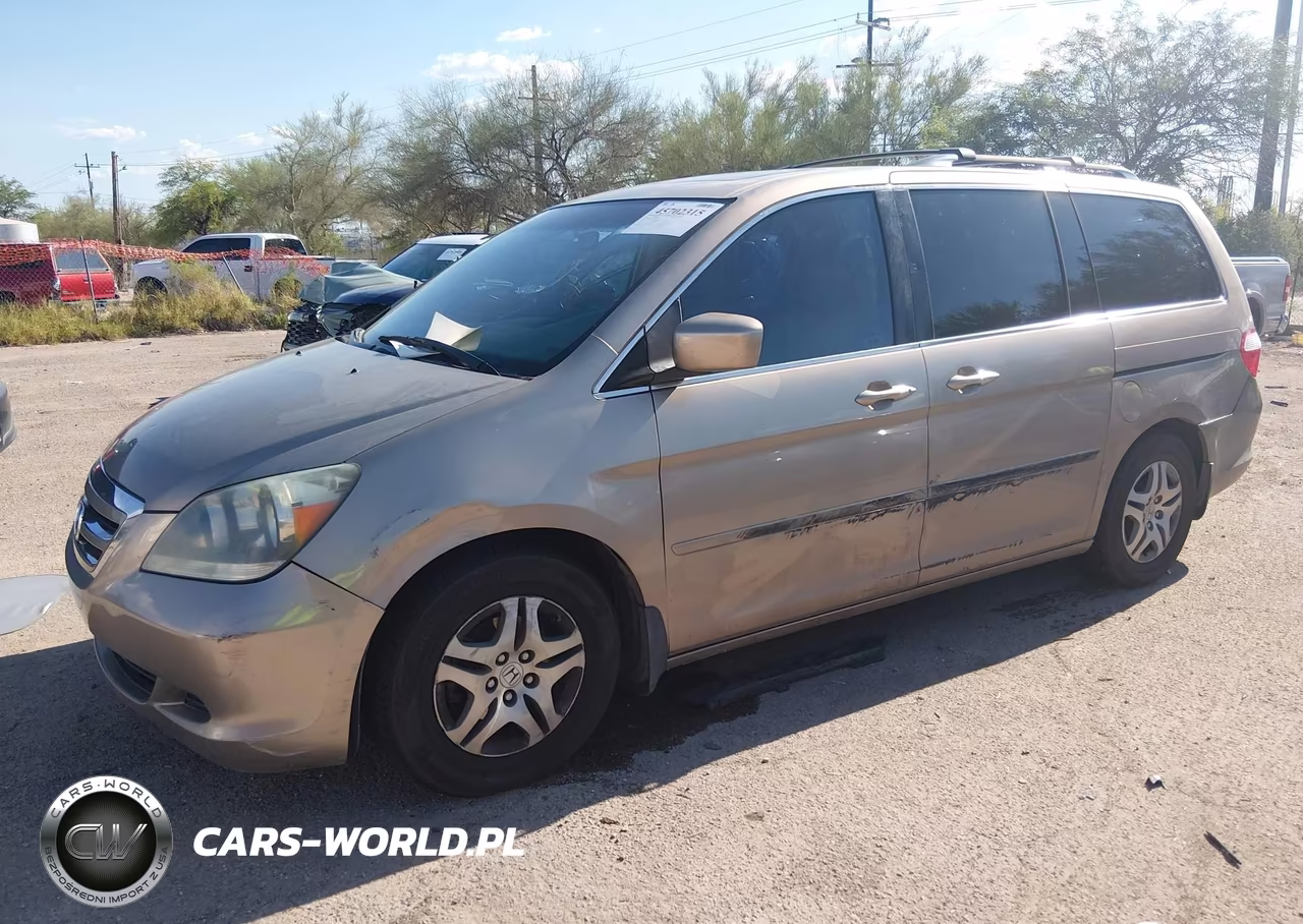 2007 Honda Odyssey Ex-L VIN:5FNRL38647B423149 - 2