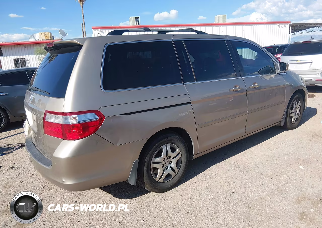 2007 Honda Odyssey Ex-L VIN:5FNRL38647B423149 - 4