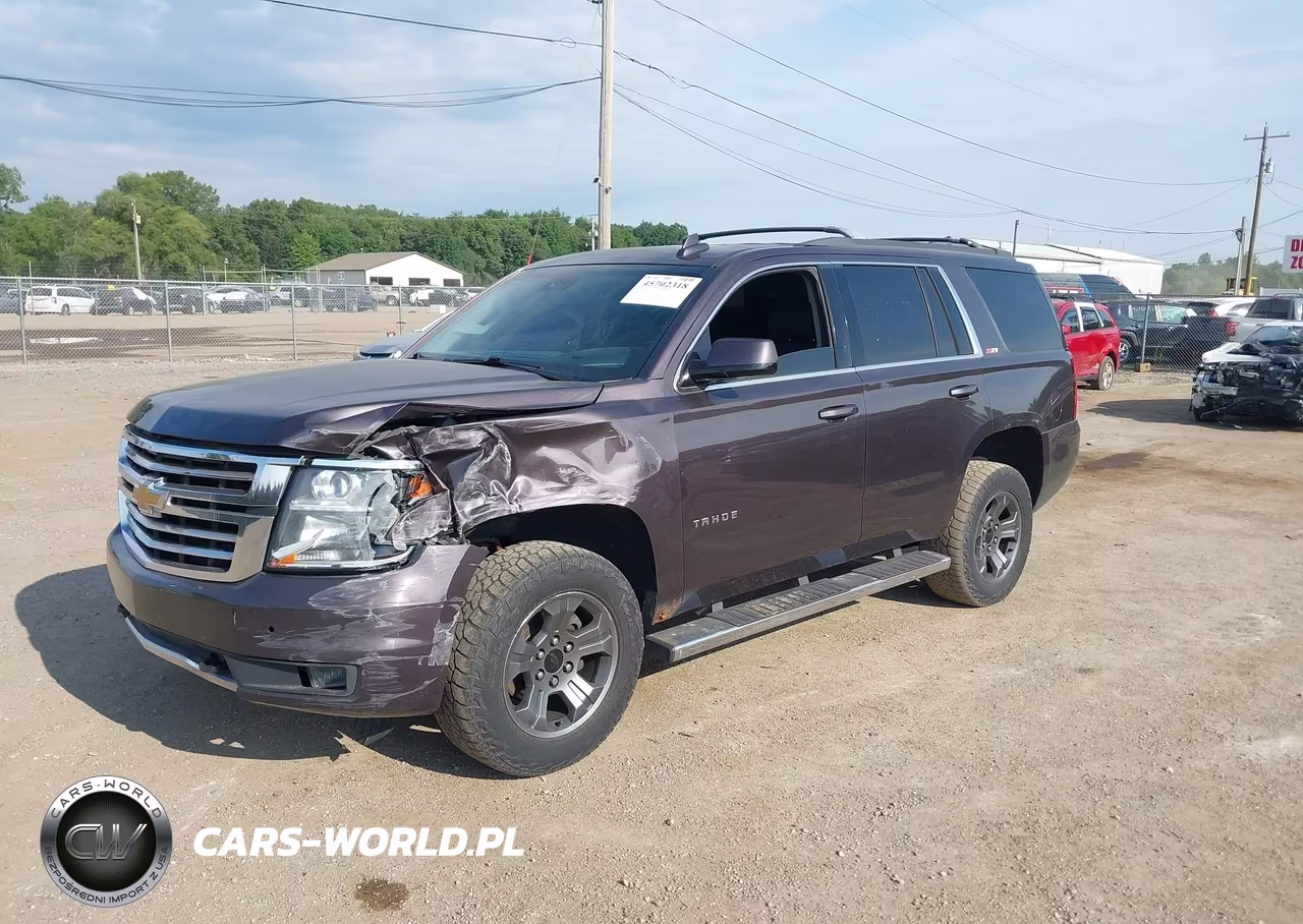 2016 Chevrolet Tahoe Lt VIN:1GNSKBKCXGR205151 - 2