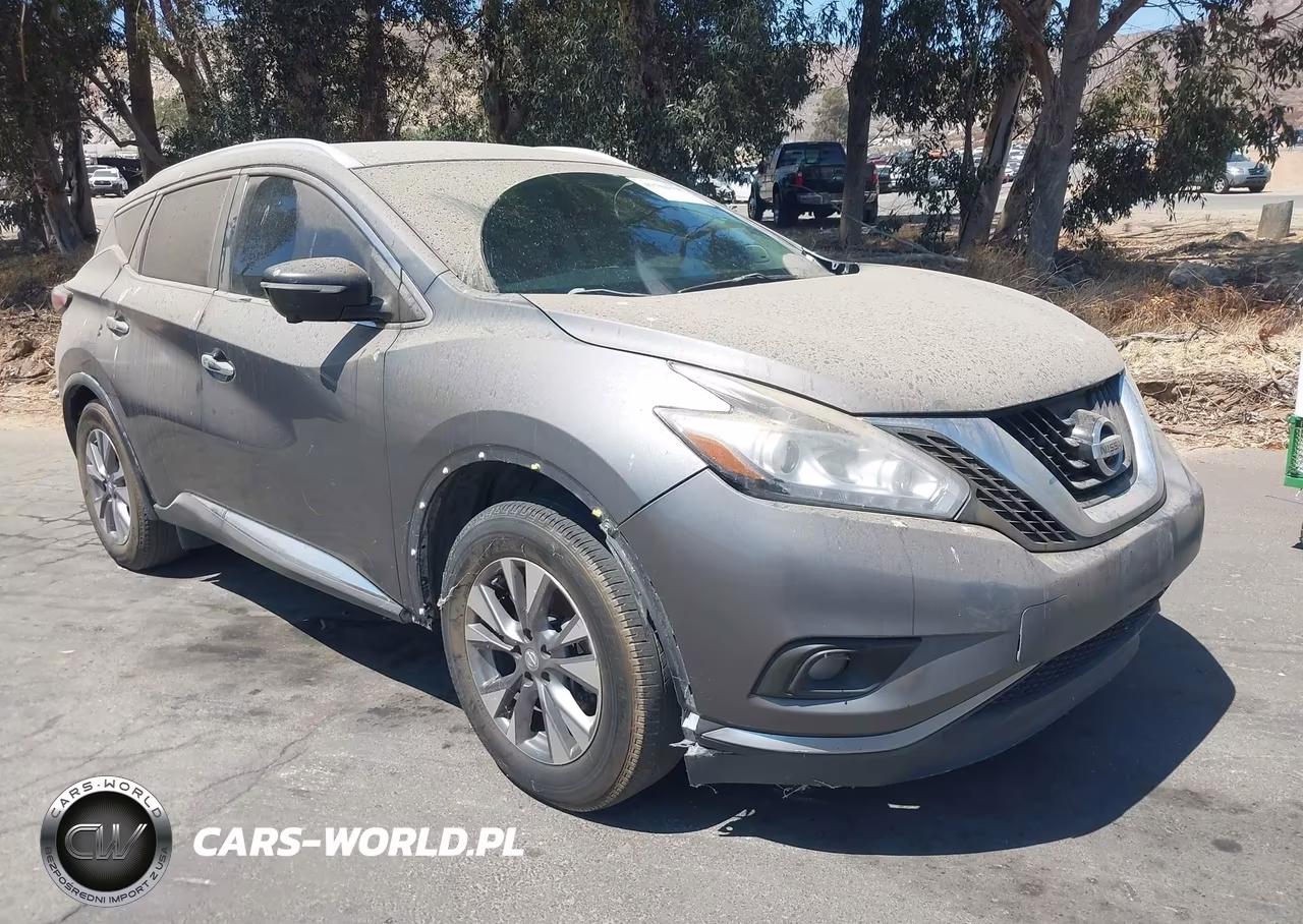 2015 Nissan Murano Sl VIN:5N1AZ2MG1FN200292 - 1