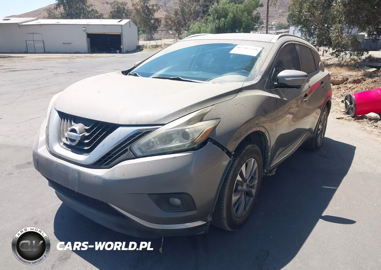 2015 Nissan Murano Sl VIN:5N1AZ2MG1FN200292 - 2