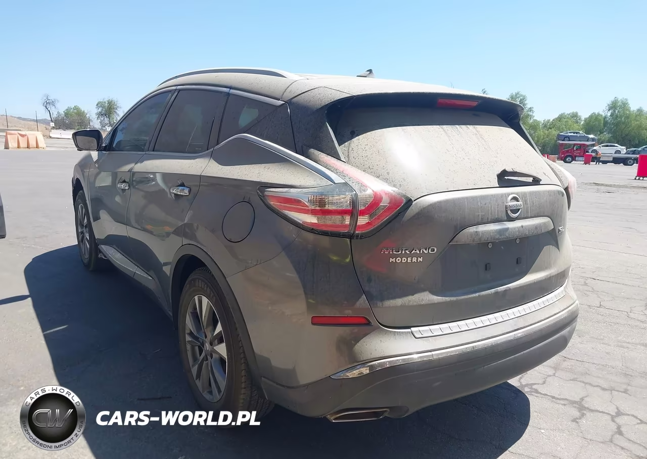 2015 Nissan Murano Sl VIN:5N1AZ2MG1FN200292 - 3
