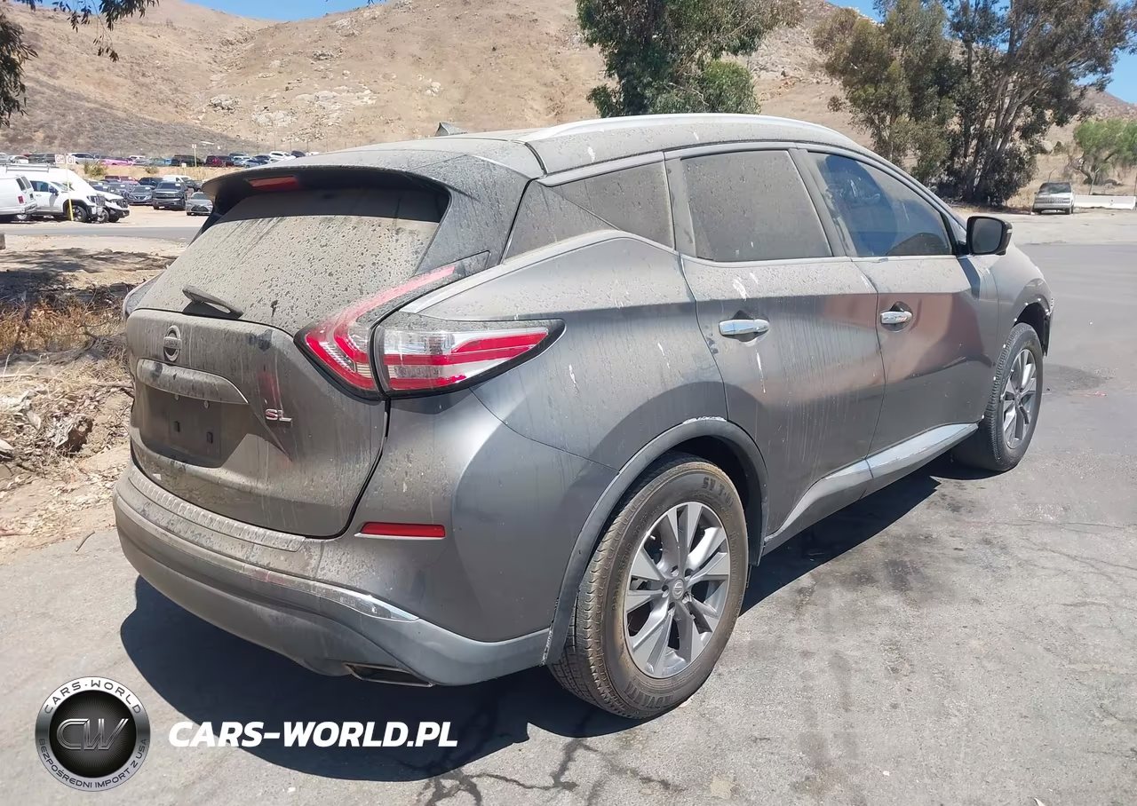 2015 Nissan Murano Sl VIN:5N1AZ2MG1FN200292 - 4