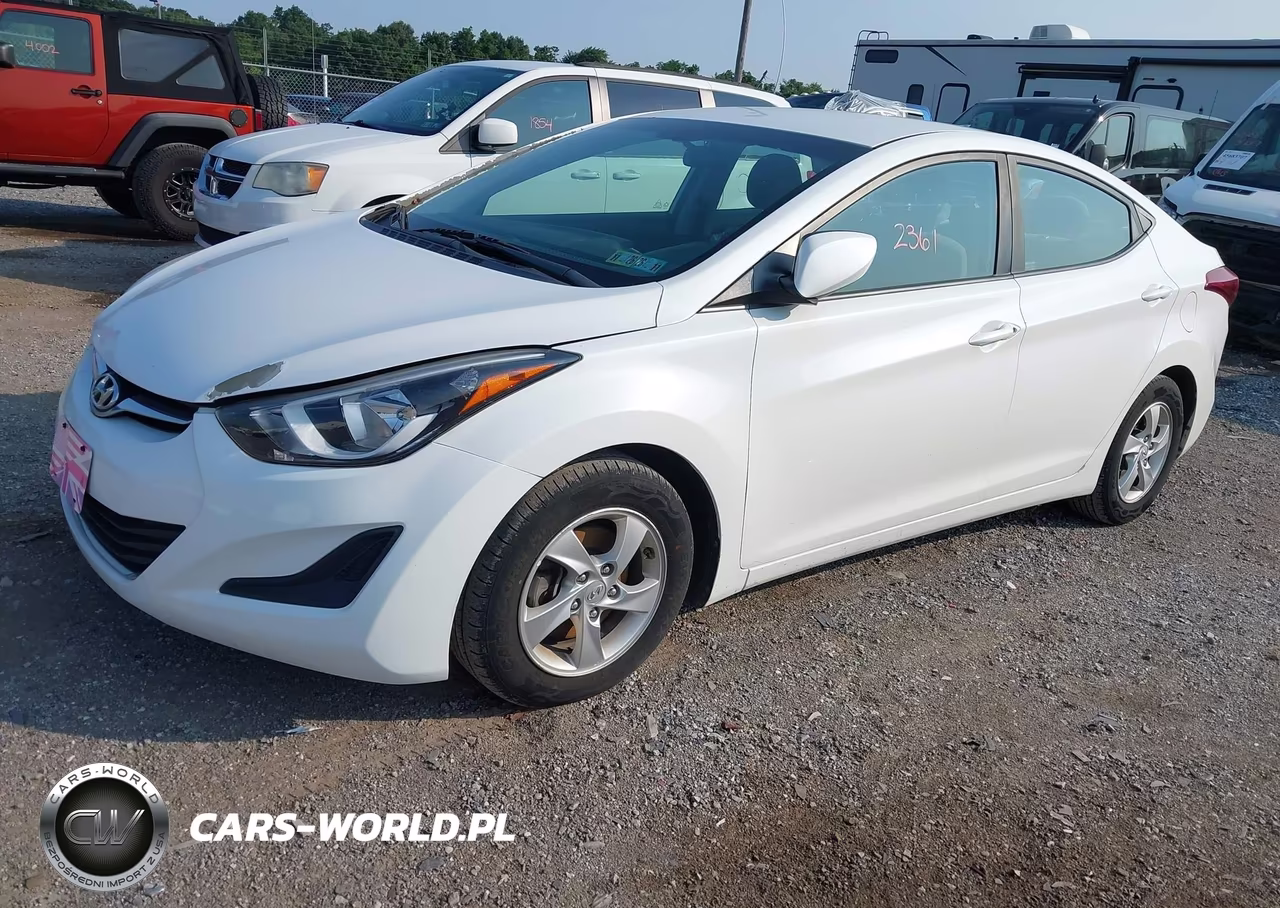 2015 Hyundai Elantra Se VIN:5NPDH4AE4FH551023 - 2
