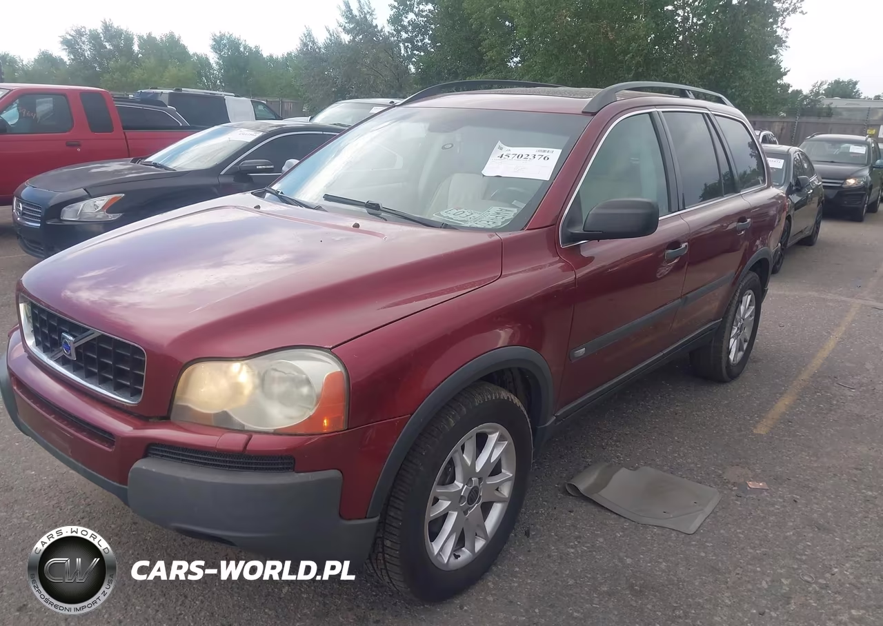 2004 Volvo Xc90 T6 VIN:YV1CZ91H041124307 - 2