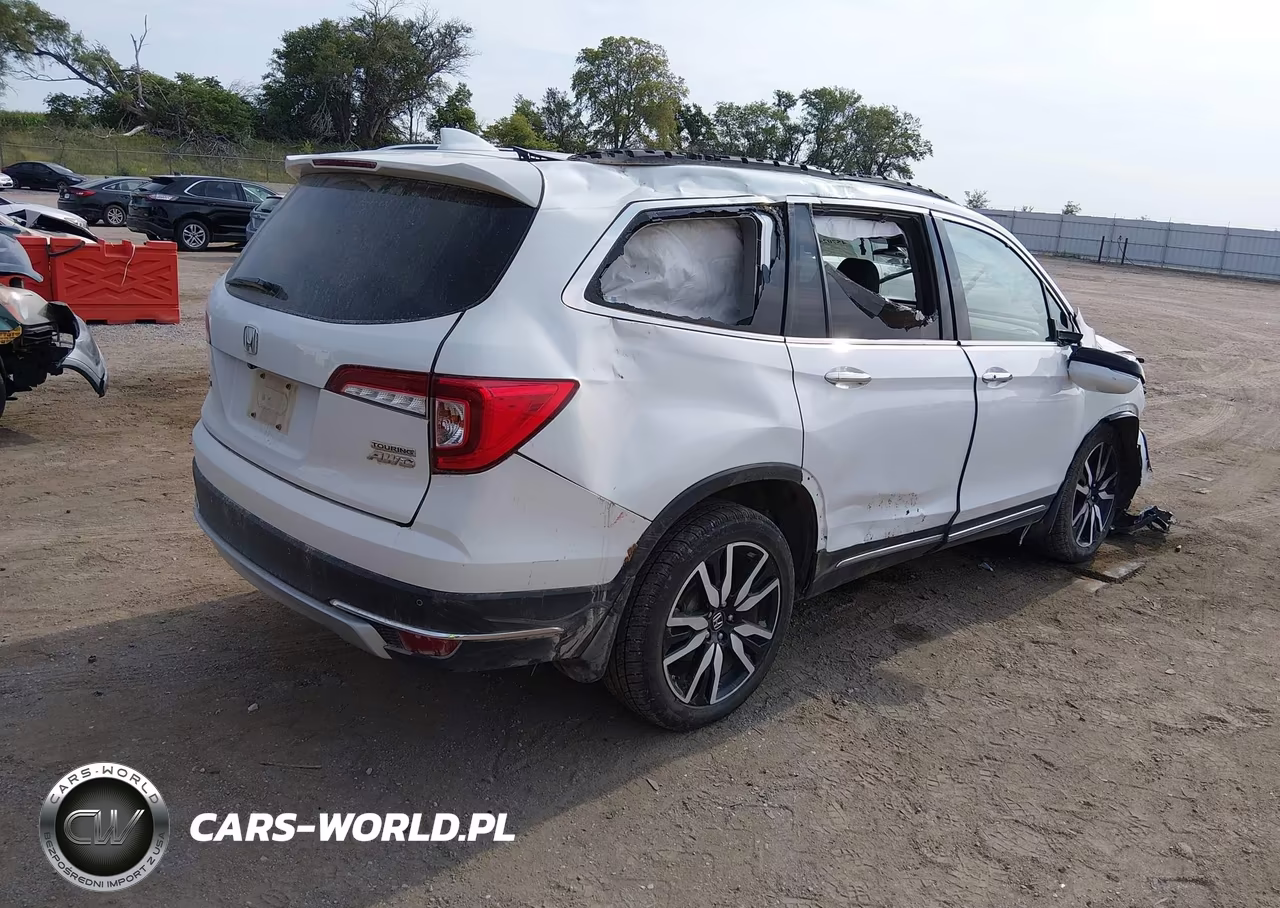 2020 Honda Pilot Awd Touring 8 Passenger VIN:5FNYF6H98LB020350 - 4