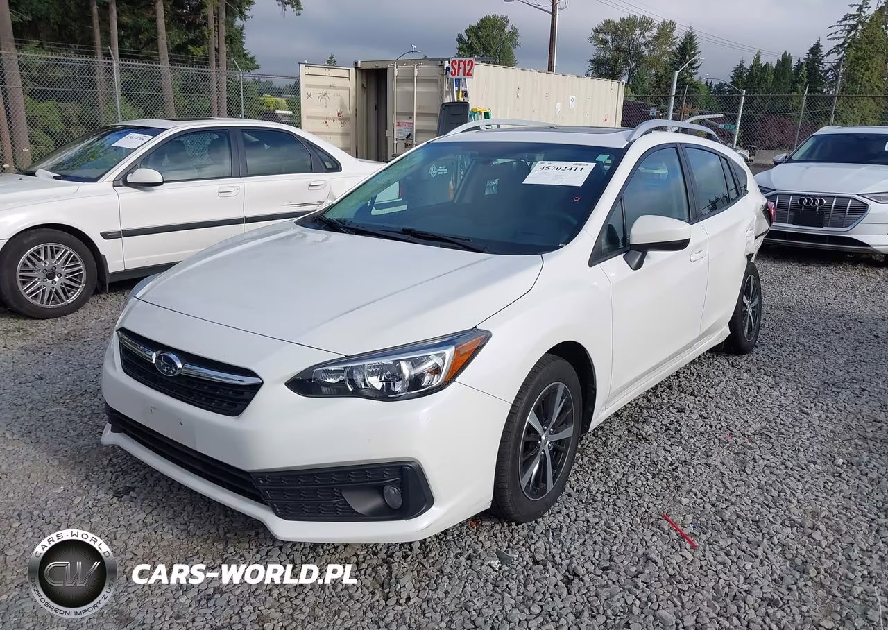 2021 Subaru Impreza Premium 5-Door VIN:4S3GTAD6XM3717102 - 2