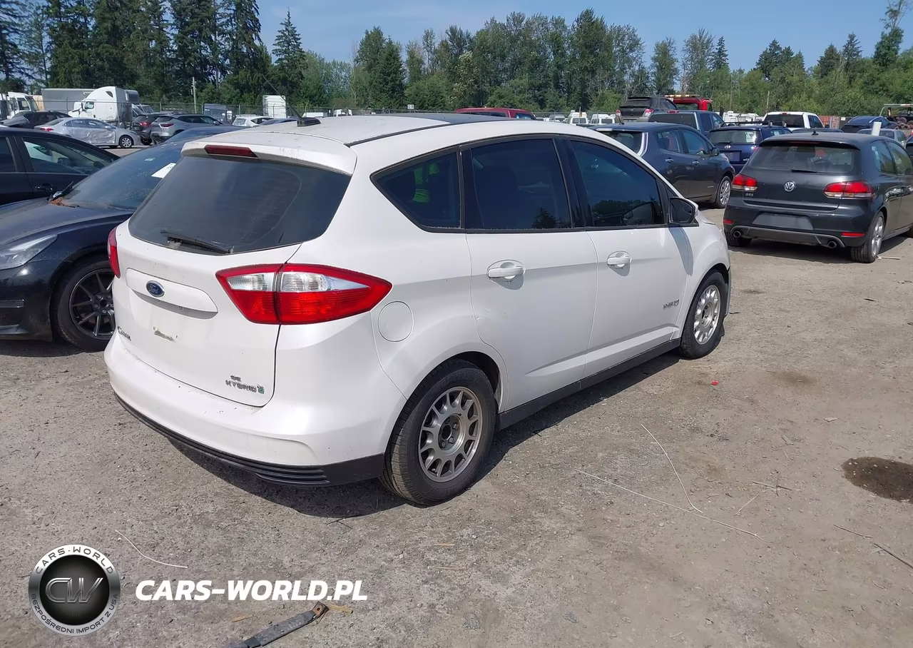 2013 Ford C-Max Hybrid Se VIN:1FADP5AU1DL502263 - 4