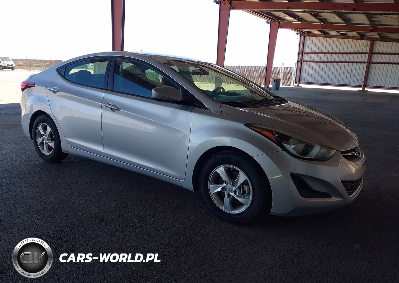 2014 Hyundai Elantra Se VIN:5NPDH4AEXEH502830 - 1