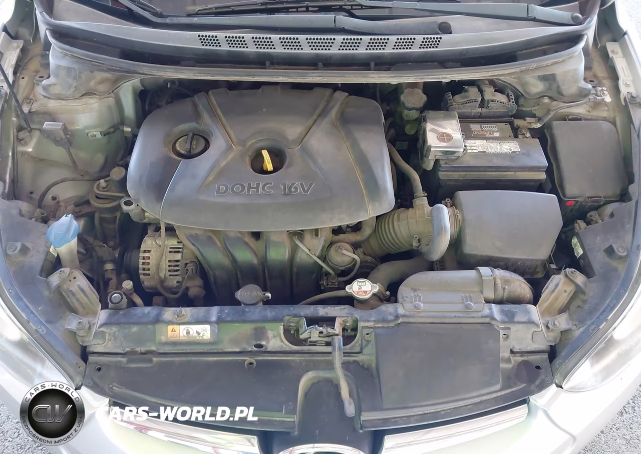 2014 Hyundai Elantra Se VIN:5NPDH4AEXEH502830 - 10