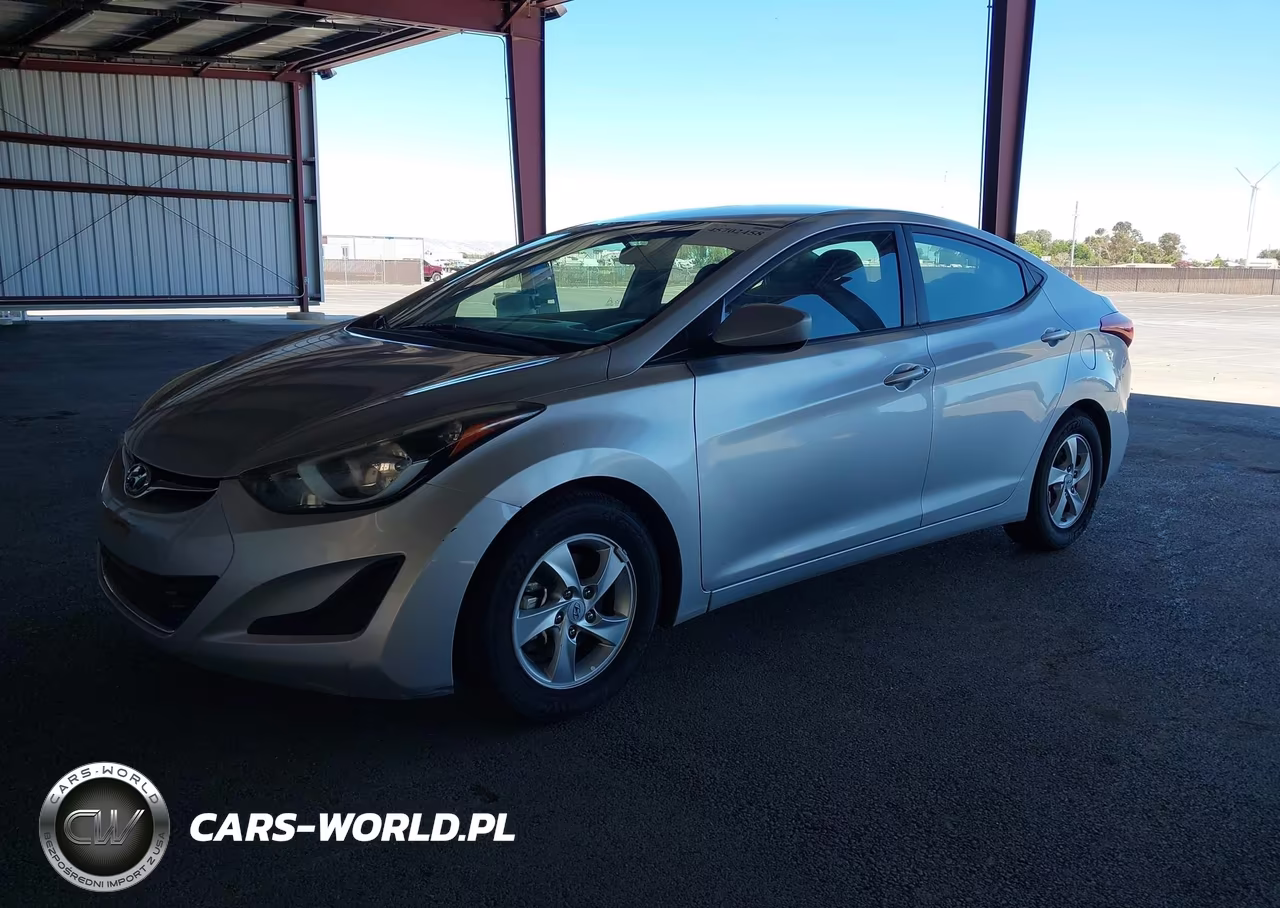 2014 Hyundai Elantra Se VIN:5NPDH4AEXEH502830 - 2
