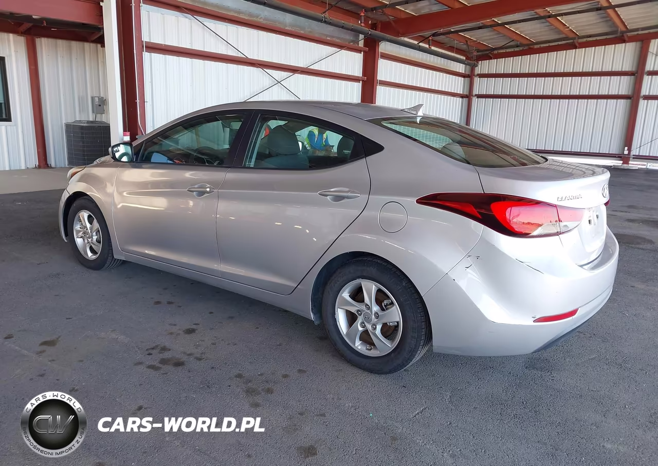 2014 Hyundai Elantra Se VIN:5NPDH4AEXEH502830 - 3